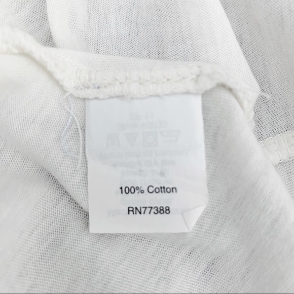 J. Crew Cream Embroidered Front Panel Blouse Sz M - Picture 7 of 7